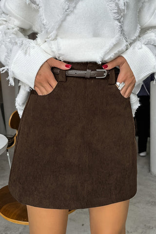 Mini Skirt with Pocket Detail