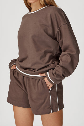 Crew Neck Long Sleeve Active Top