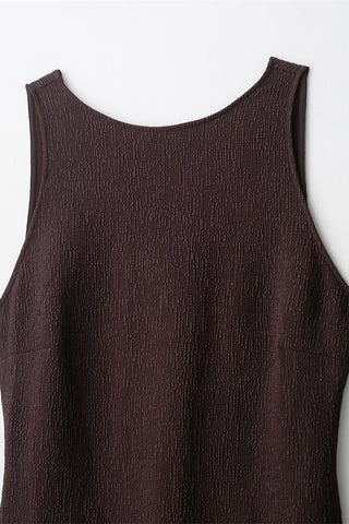 Sleeveless Fringe Casual Dress