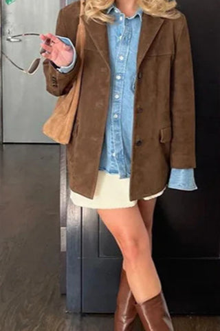 Classic Single-Breasted Blazer