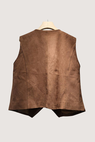 Vintage Vest with Floral Detail