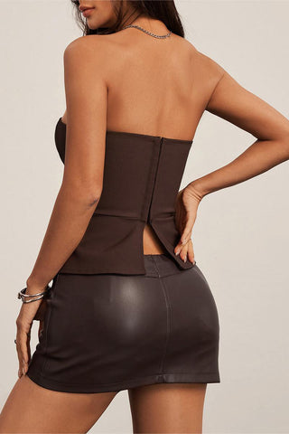 Corset Lace-Up Tank Top