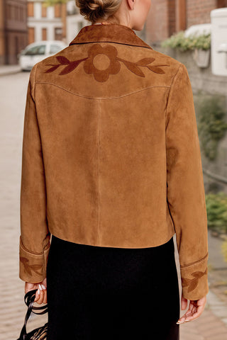 Floral Pattern Button Jacket