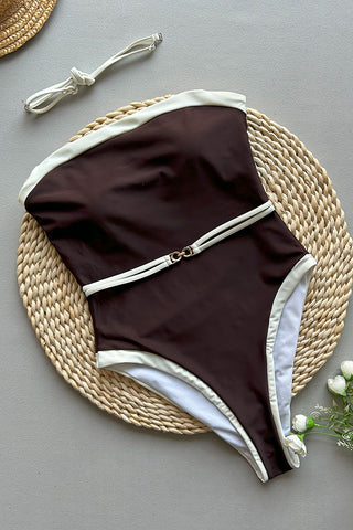 Strapless One-Piece Swimsuit