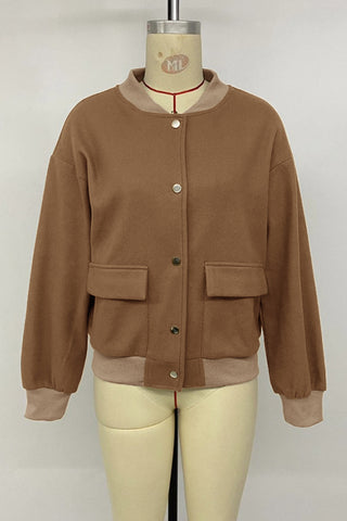 Button-Up Bomber Jacket