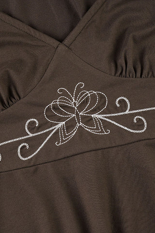 Floral V-Neck Tank Top