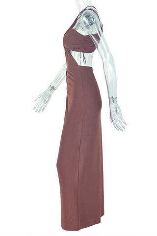 One-Shoulder Ruched Dress
