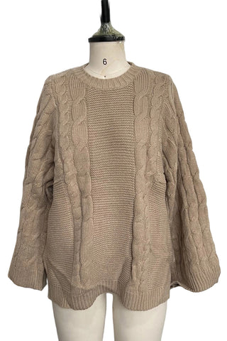 Chunky Cable Knit Sweater