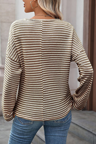 Striped Long Sleeve T-Shirt