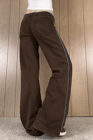 Relaxed Wide-Leg Casual Pants