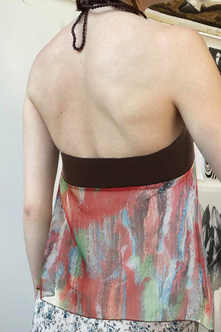 Artistic Halter Neck Camisole