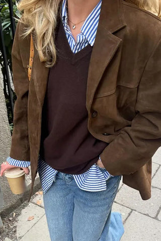 Classic Single-Breasted Blazer