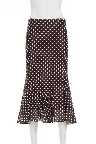 Charming Polka Dot Skirt