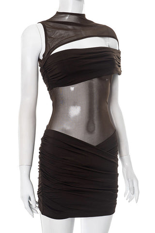 Modern Night Out Mesh Dress
