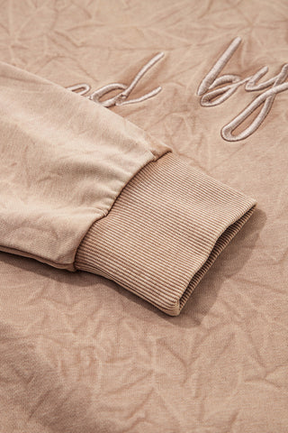 Slogan Graphic Pullover Top