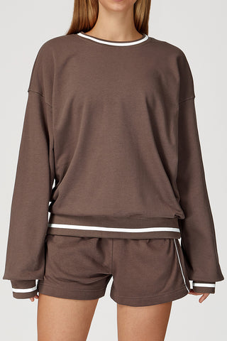 Crew Neck Long Sleeve Active Top