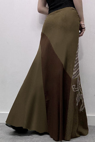 Patchwork Maxi Skirt