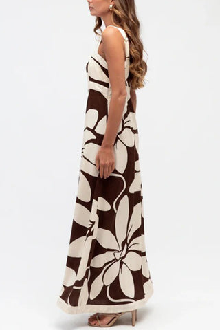 Floral Maxi Casual Dress