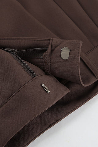 Strapless Tie-Waist Casual Set