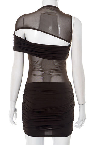 Modern Night Out Mesh Dress
