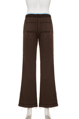 Relaxed Wide-Leg Casual Pants