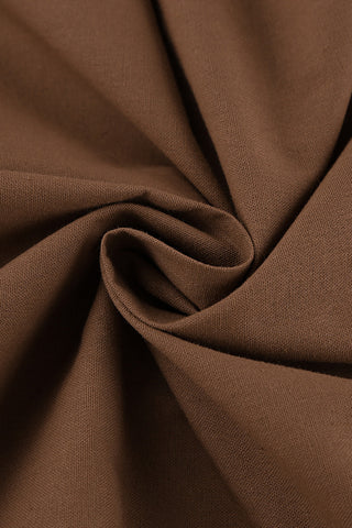 Elegant One-Shoulder Casual Dress