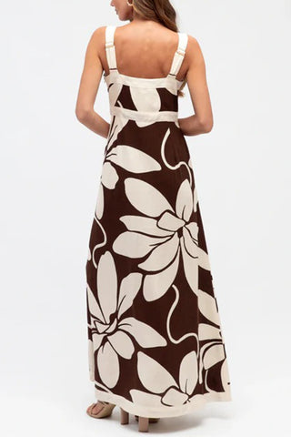 Floral Maxi Casual Dress