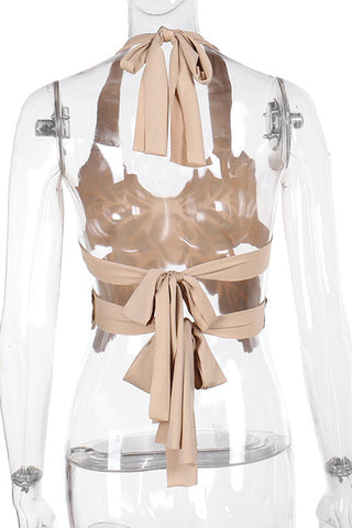 Metallic Cutout Tank Top