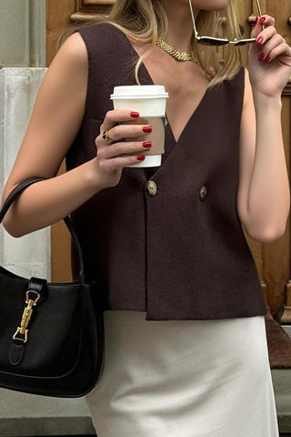 Double-Breasted Cami Top