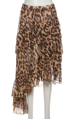 Layered Ruffle Skirt