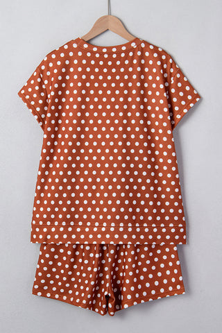Polka Dot Short Set