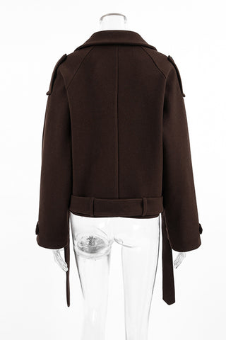 Double-Breasted Relaxed Fit Blazer