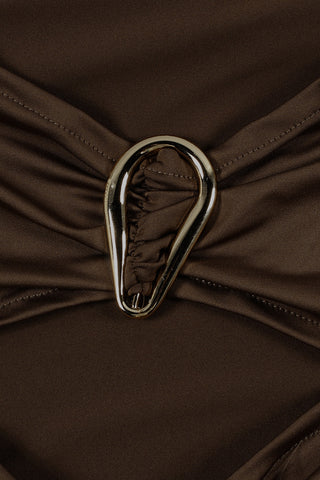 Cutout Sundress with Decorative Rings