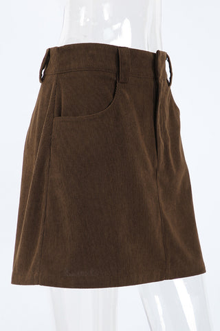 Mini Skirt with Pocket Detail