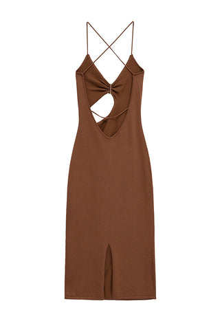 Strappy Cutout Midi Sundress