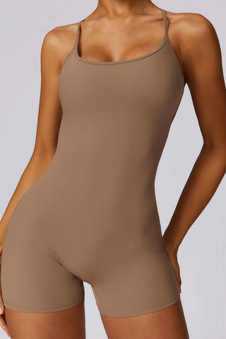 Sleek Square Neck Romper