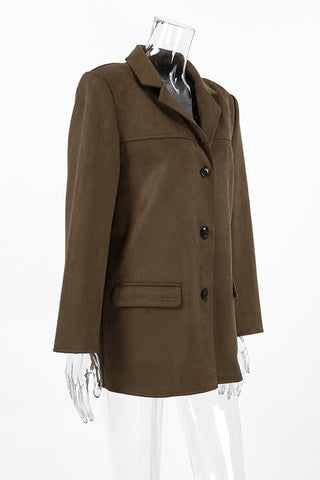 Classic Single-Breasted Coat