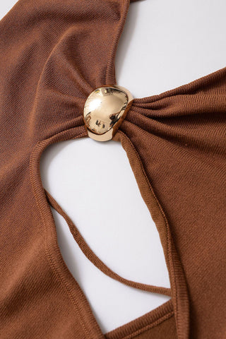 Strappy Cutout Midi Sundress