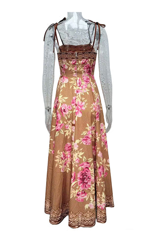 Floral Print Maxi Dress