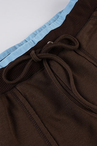 Relaxed Wide-Leg Casual Pants