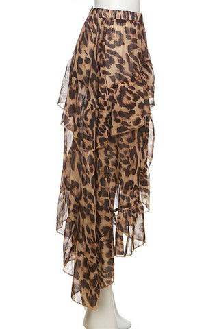 Layered Ruffle Skirt