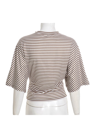 Striped Crewneck T-Shirt