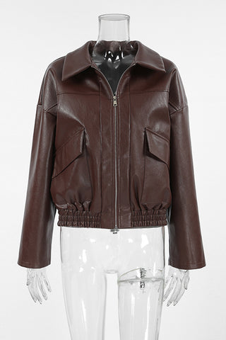 Classic Oversized Collar Jacket