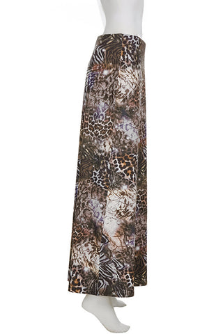 Animal Print Skirt