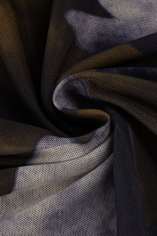 Floral Print Midi Skirt