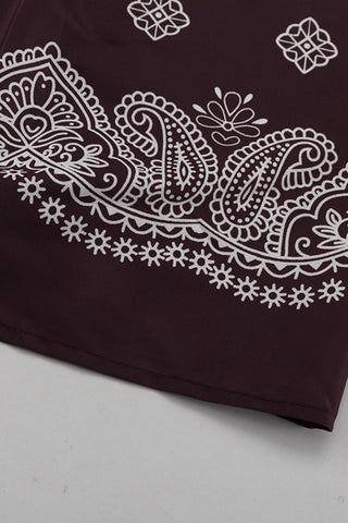 Halter-Neck Bandana Skirt Set