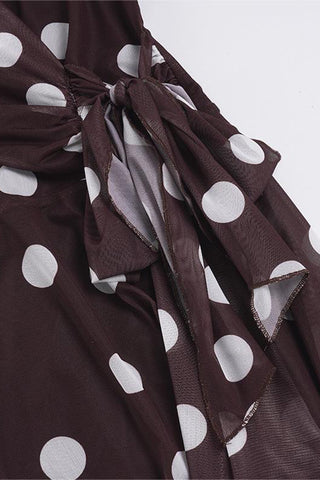 Polka Dot Halter Dress