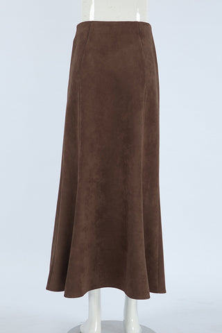 Elegant High-Waisted Maxi Skirt