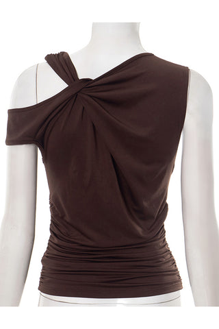 Asymmetric One-Shoulder Tank Top