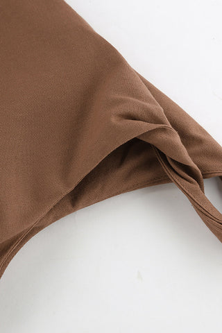 Elegant One-Shoulder Casual Dress